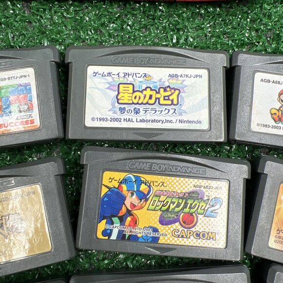 Nintendo DS NTR-001 Japan Import Lava Red Tested Working 14 Import Game - Picture 12 of 16